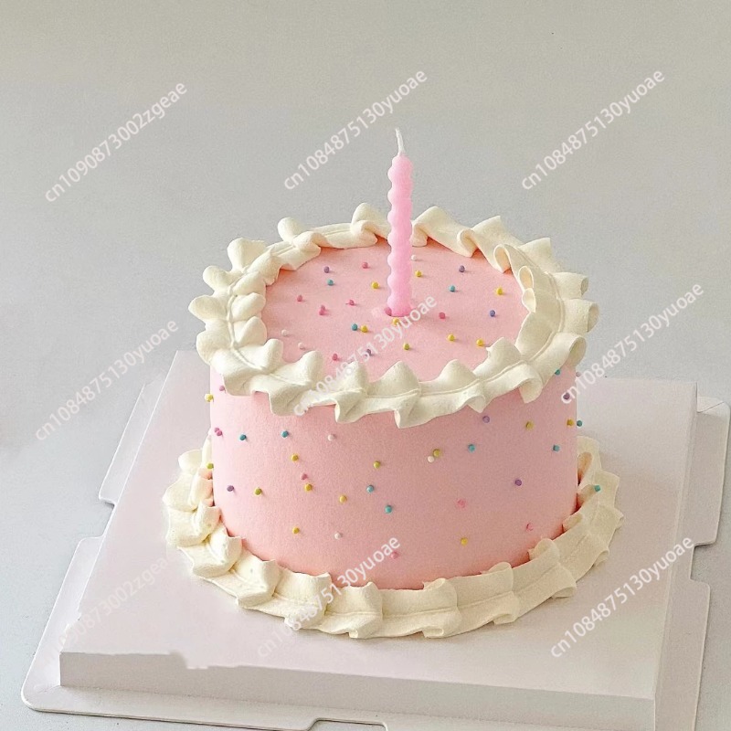 Photography Simulator - シミュレーション誕生日ケーキモデル女の子用クリスマスパーティーケーキ型飾りショップウィンドウディスプレイサンプル装飾写真撮影小道具