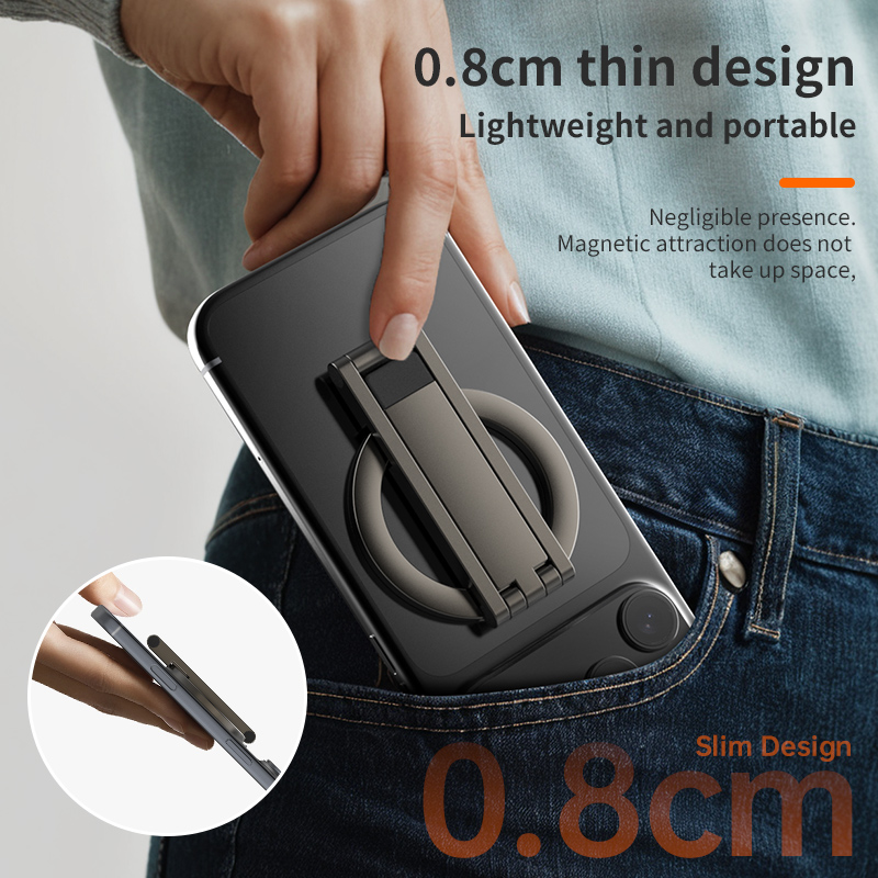 マグネット式金属製スマホ撮影スタンド、セルフィースティック、 - Photography Xiaomi のレビューと価格