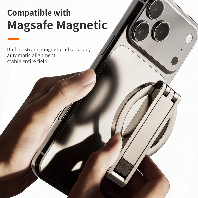 マグネット式金属製スマホ撮影スタンド、セルフィースティック、 - Photography Xiaomi のレビューと価格