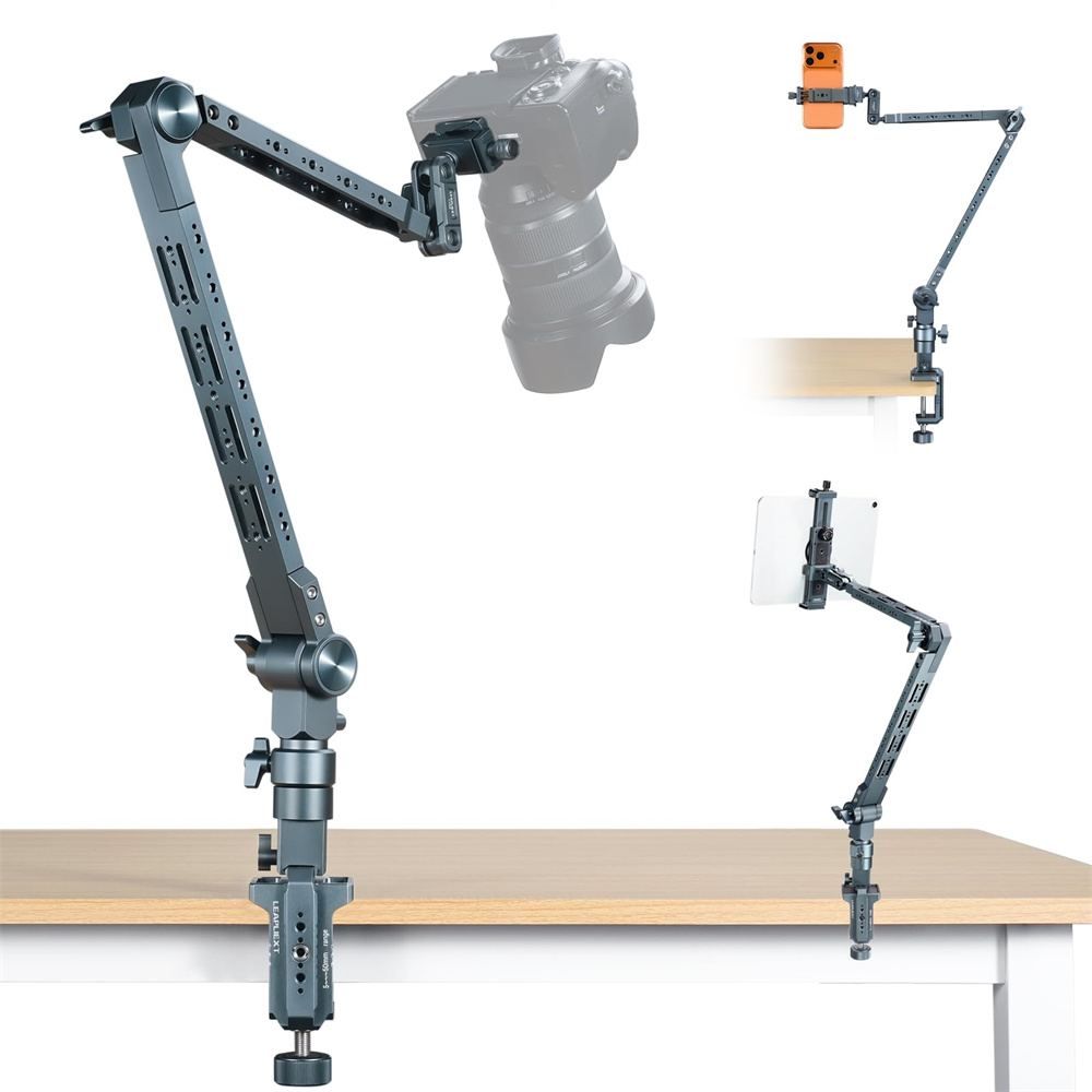アルミ製マジックアームブラケット、耐荷重5KG/11lb、i - Photography Desk のレビューと価格