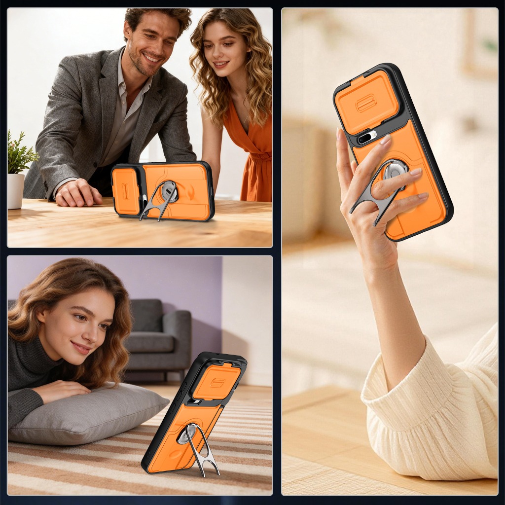 スライドカメラレンズプロテクター付きスマホケース Xiaom - Photography Xiaomi のレビューと価格
