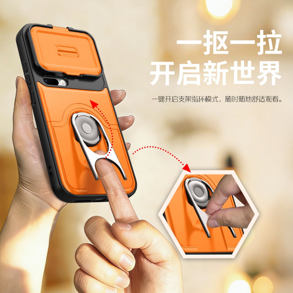 スライドカメラレンズプロテクター付きスマホケース Xiaom - Photography Xiaomi のレビューと価格
