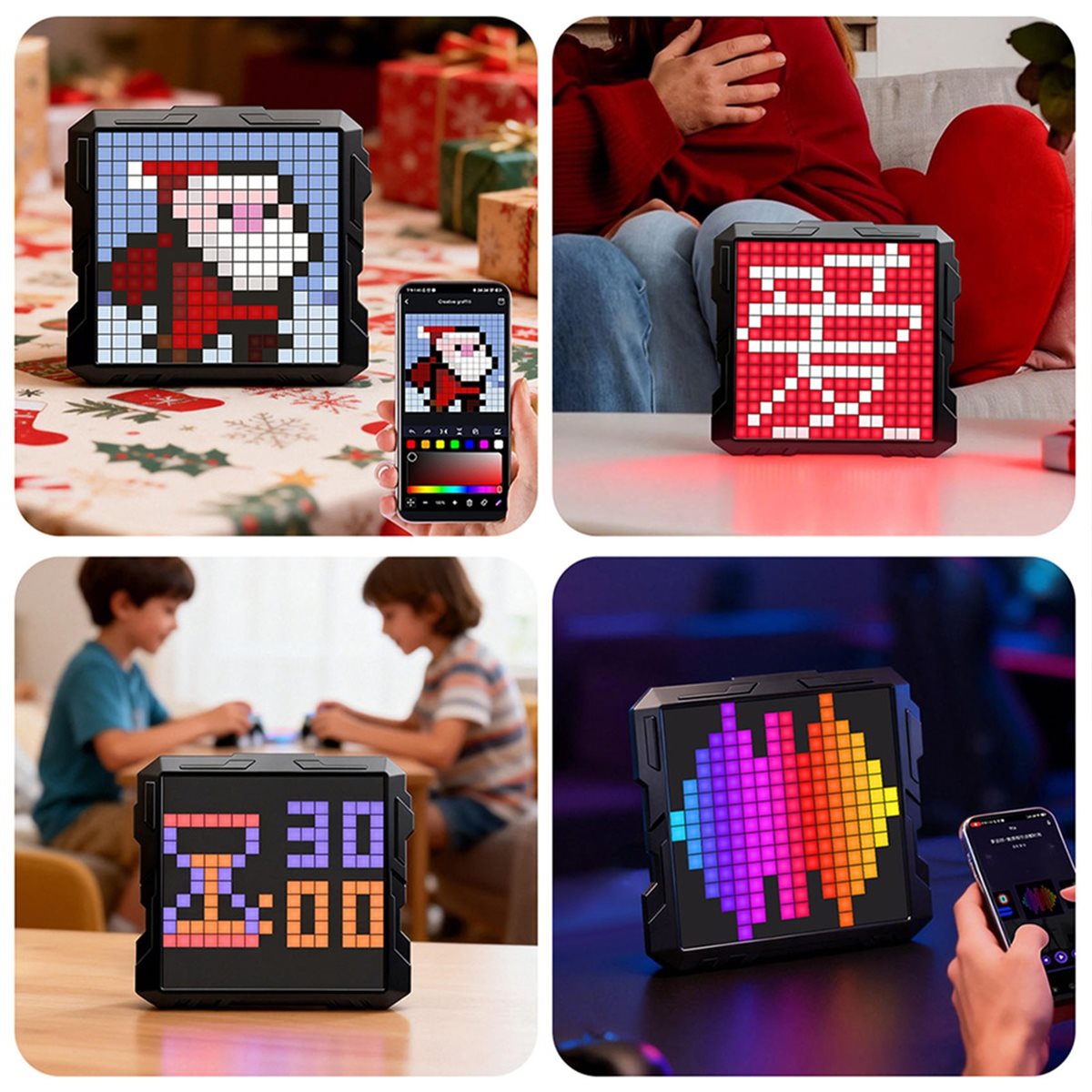A72U スマートデジタルナイトライト ピクセルアートLED - Pixel Art Led Panel のレビューと価格