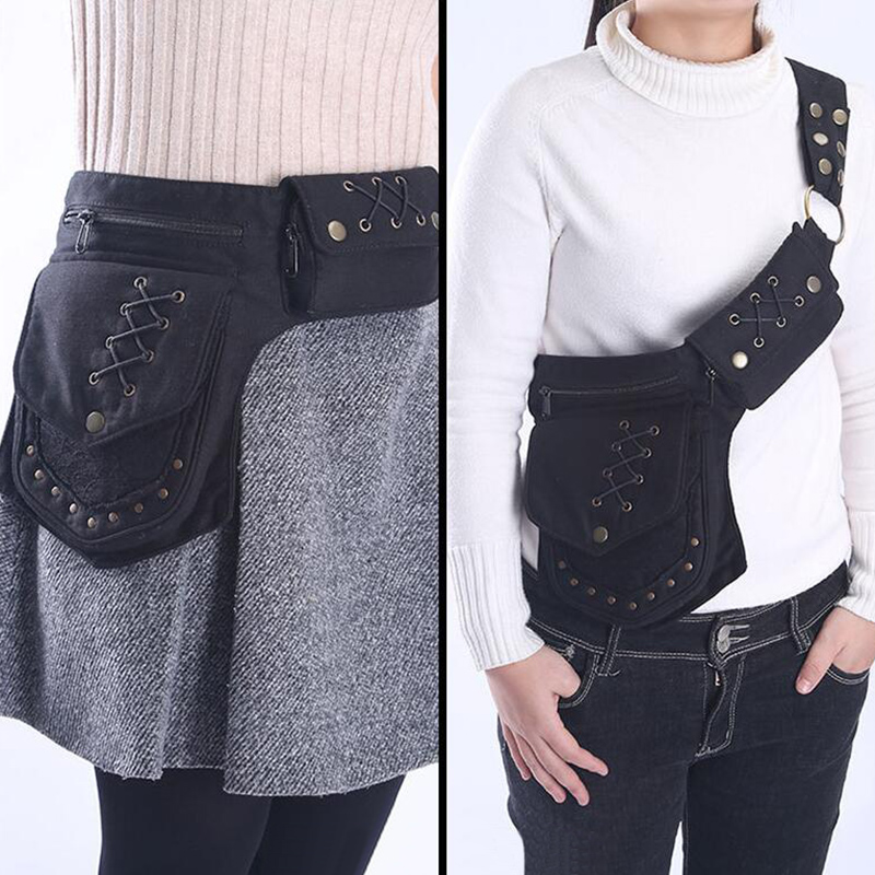 女性のための多機能戦術的なビンテージスタイルのファニーパック - Photography Vintage Style のレビューと価格