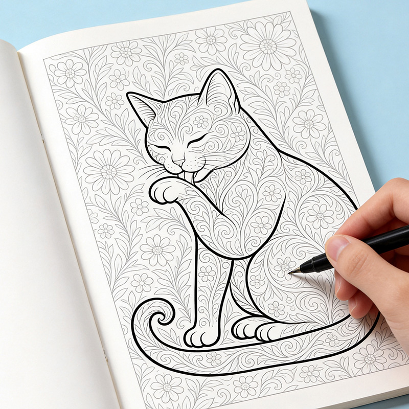 大人のための不安を和らげ、落ち着かせるための手描き塗り絵、コ - Photography Book のレビューと価格
