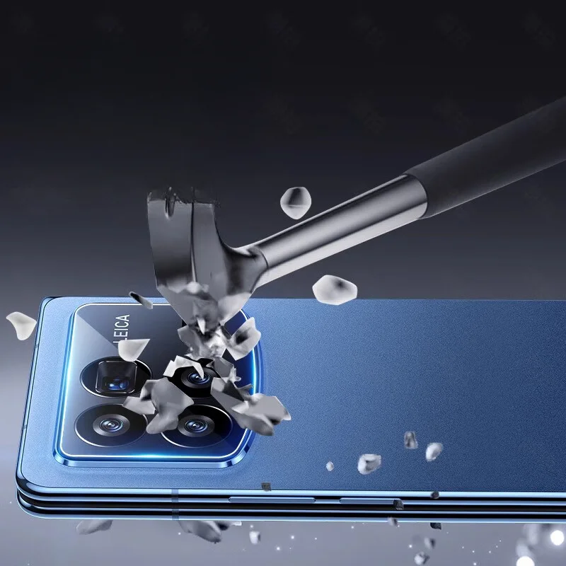 Xiaomi-カメラレンズカバー,4つ折り,強化ガラスバック - Photography Xiaomi のレビューと価格