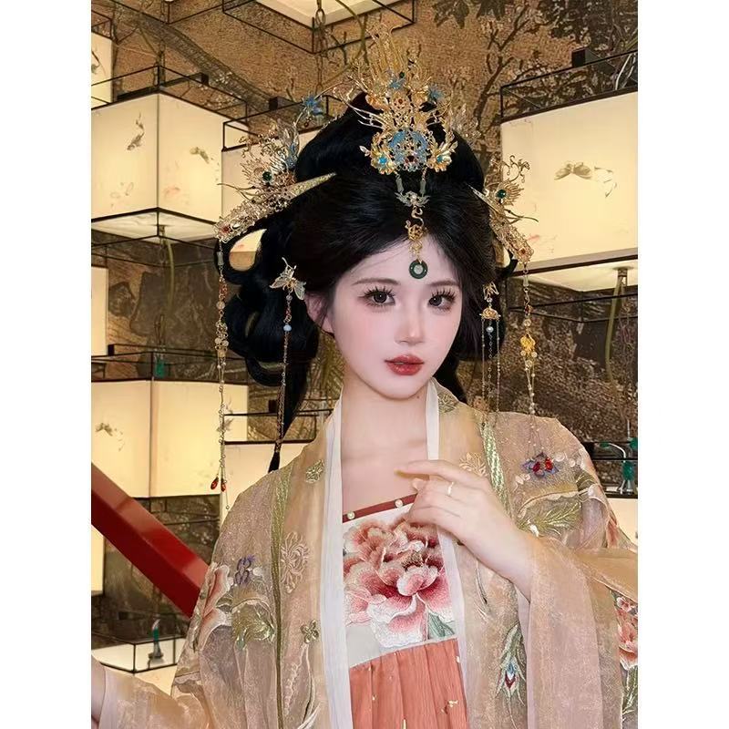 中国古代風漢服ヘアアクセサリータッセルヘアピン宮廷写真撮影ウ - Photography Of The Day のレビューと価格