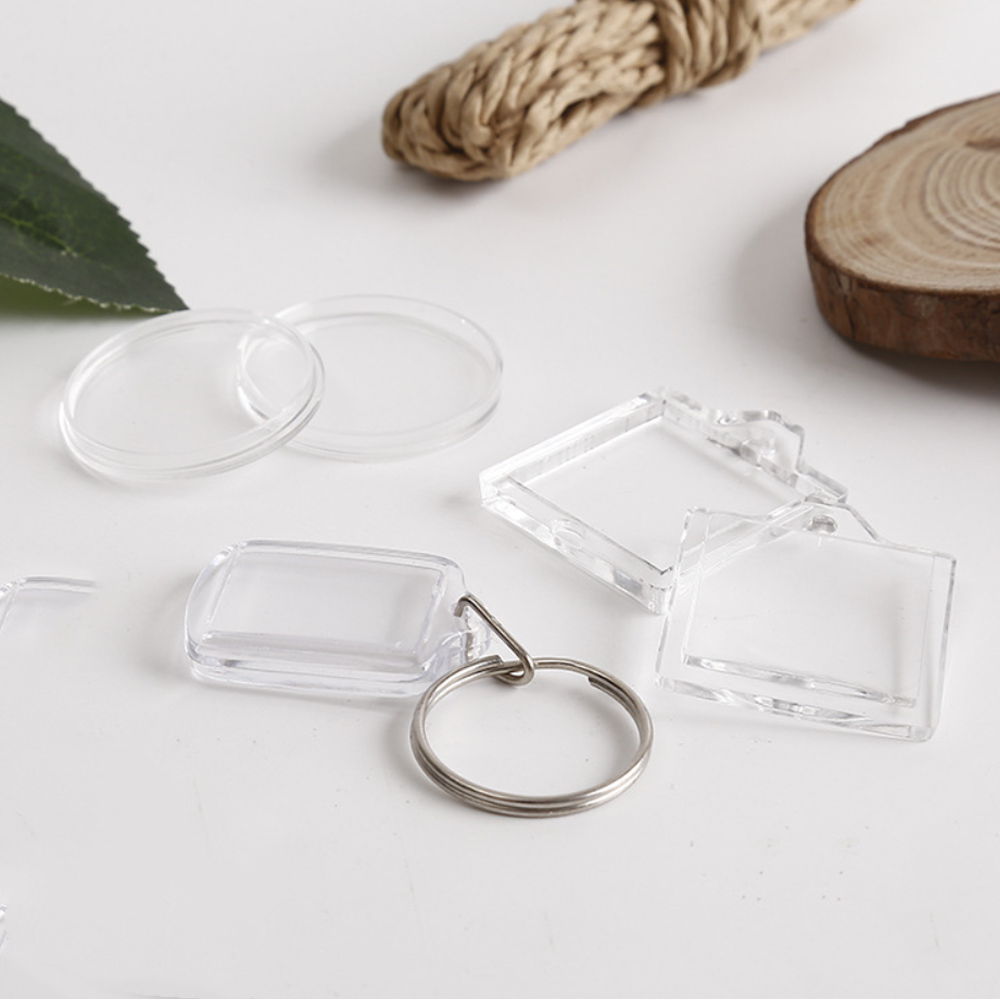 アクリル製の透明な長方形のキーホルダー,写真の額縁,日曜大工 - Photography Hacks のレビューと価格
