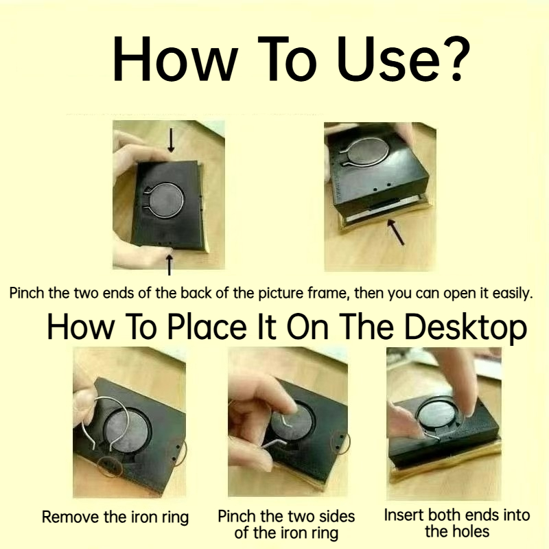 12個入り 冷蔵庫用マグネット式ヴィンテージフォトフレーム  - Photography Hacks のレビューと価格