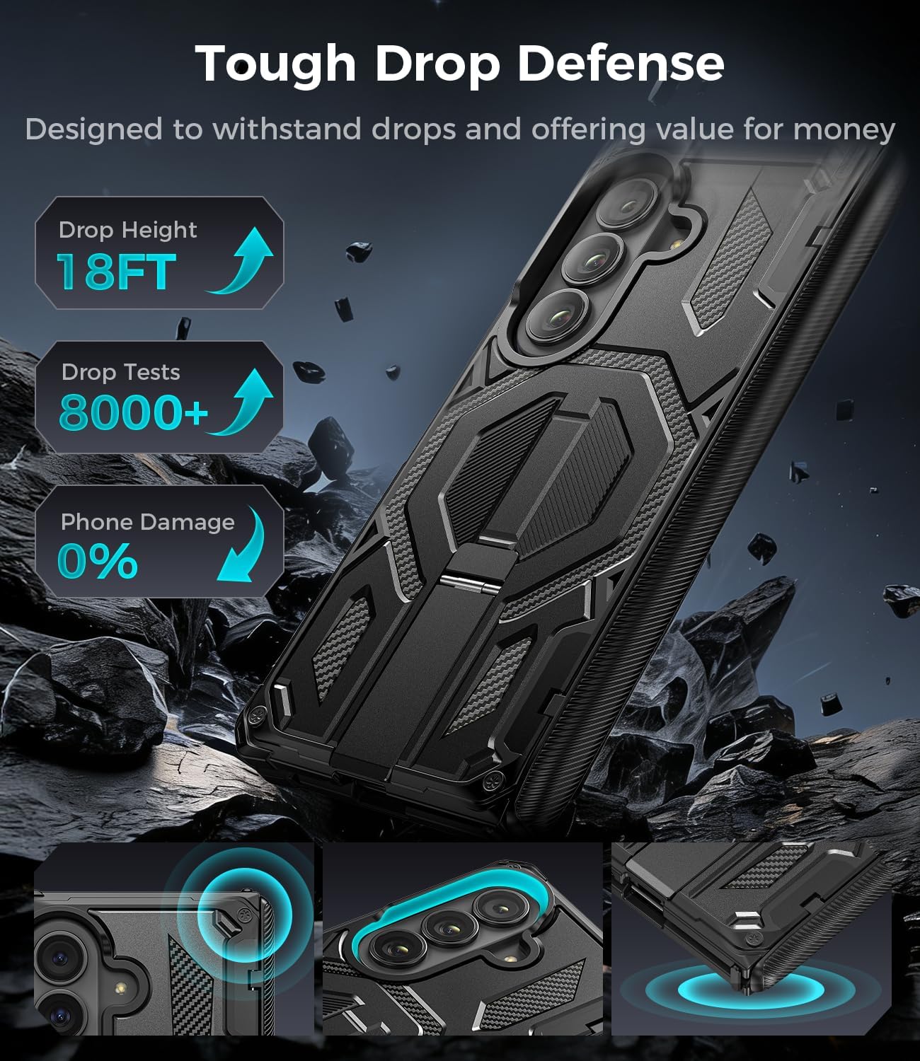 磁気スタンドケース Samsung Galaxy Z Fol - Photography Of War のレビューと価格