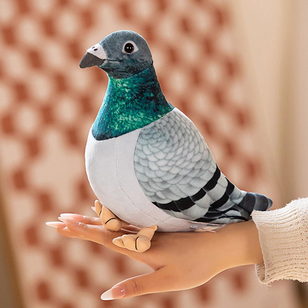 リアルな鳥のぬいぐるみ、シミュレーション白緑鳩カササギぬいぐ - Photography Simulator のレビューと価格