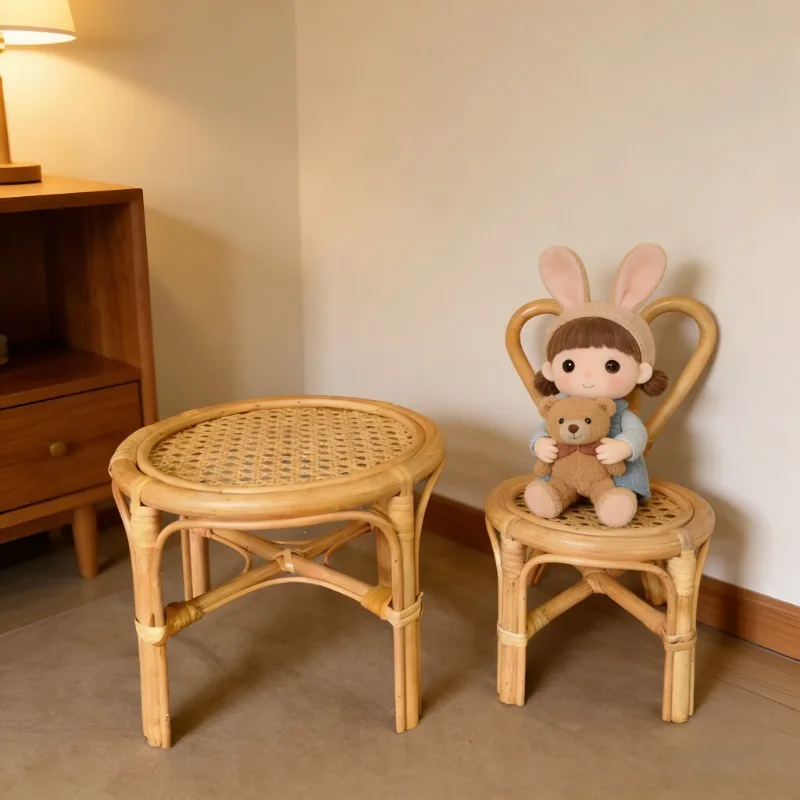 1個入り籐製手作り織りデスクチェア – 新生児スタジオポーズ - Photography Desk のレビューと価格