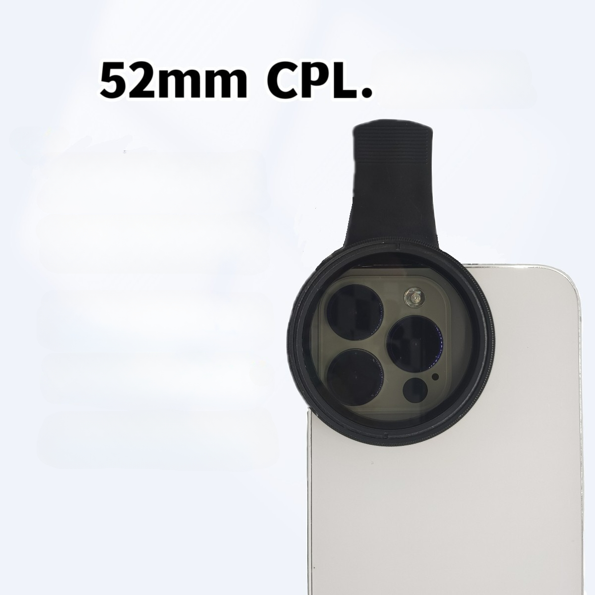 52MM円形ユニバーサルポータブル偏光カメラレンズクリップC - Photography Xiaomi のレビューと価格