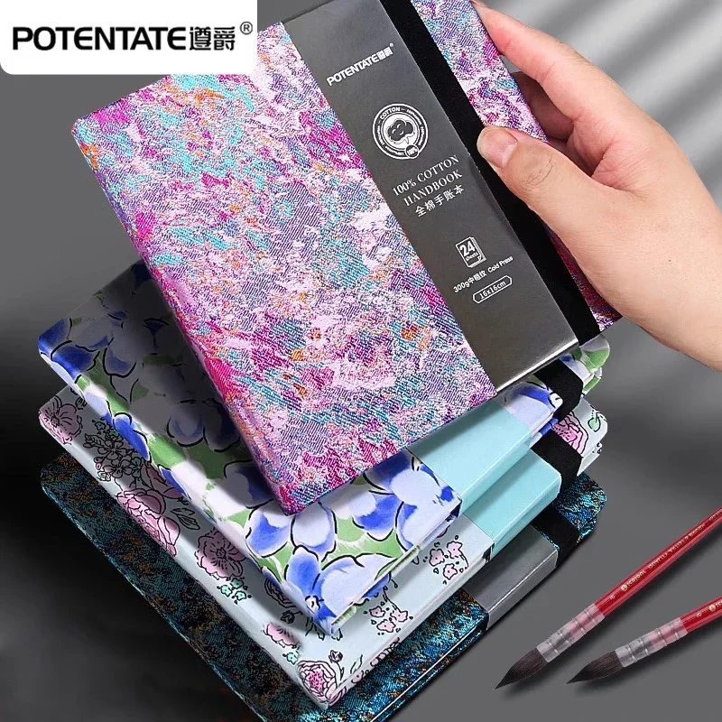 POTENTATE 綿 100% 水彩ブックスクエアスケッチ - Photography Book のレビューと価格
